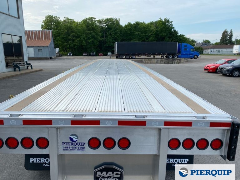 Pierquip-Flatbed-MacTrailer-2Axles-2024